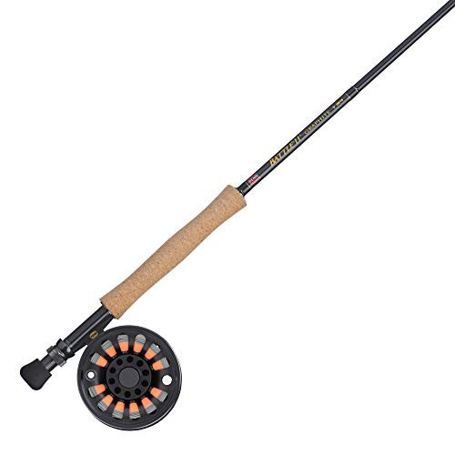 Penn Fishing Battle Fly Reel and Fishing Rod Outfit Combo, Black, 8wt, BTLFLY8WT90 | Amazon (US)