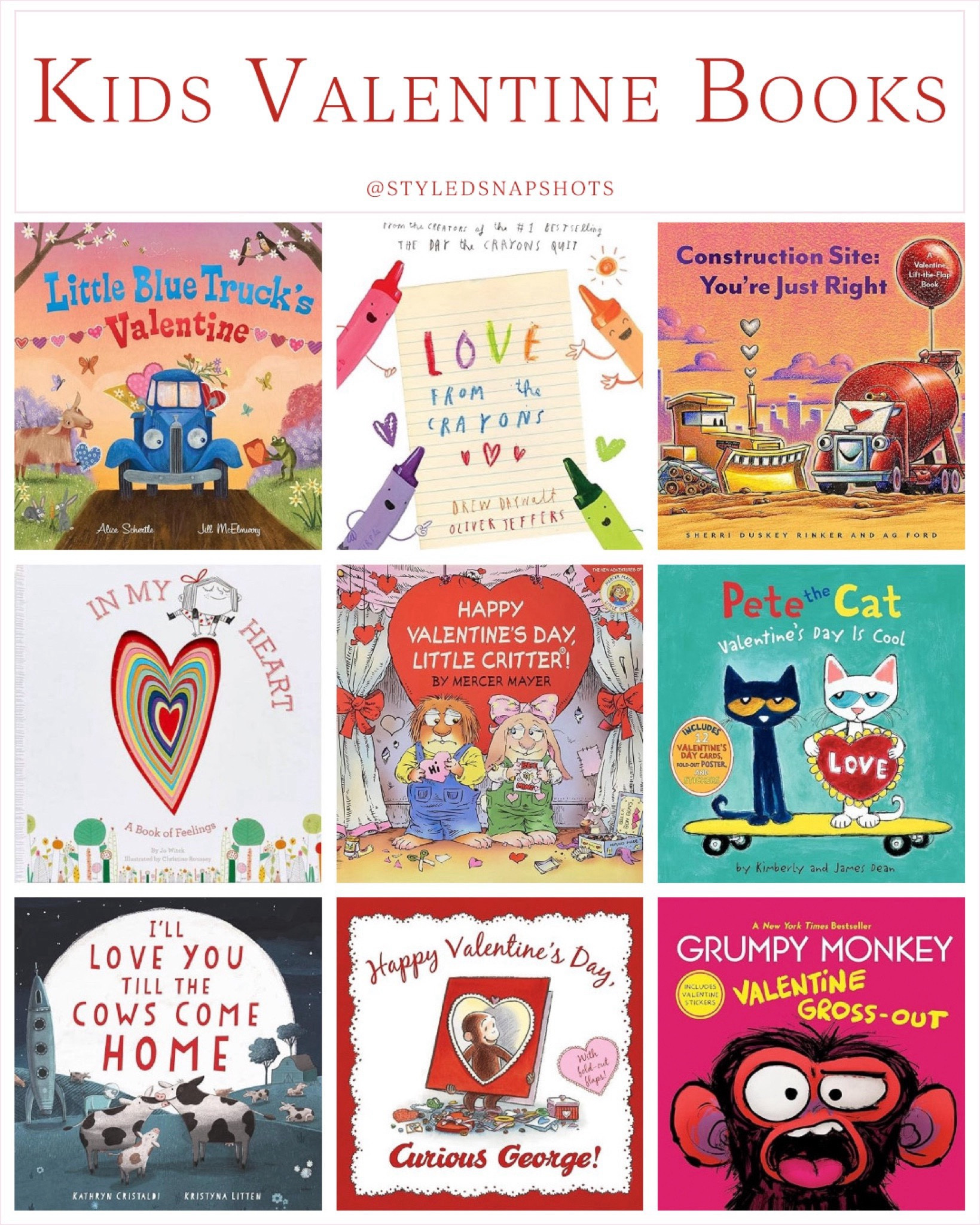 Kids Valentine’s Day books 

#LTKKids