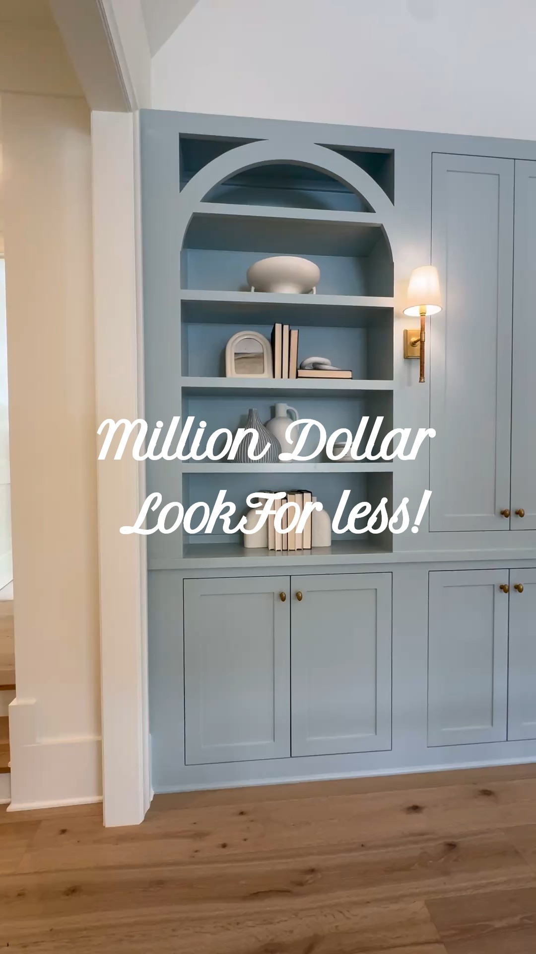Built-ins like these make my designer heart skip a beat 😍 This custom nook was in a million-dollar parade home but you can totally recreate the look for less! I linked similar wall sconces, decor accents, and styling pieces that give the same luxe feel without the price tag. ✨
#HomeDesign #LTKHome #ParadeofHomes #BookcaseDecor #BuiltInGoals #LookForLess

#LTKStyleTip #LTKHome