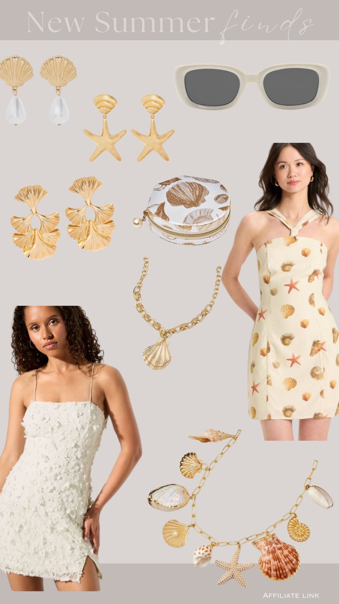 These new summer finds from Target are Sooooo good! It’s all about the shells! 🐚 ☀️

Sequin dress, mermaid dress, shell
Dress, summer outfit, vacay style, resort style, shell earrings, sunglasses, summer accessories, shell necklace, 

#LTKSummerEdit #LTKTravel #LTKStyleTip