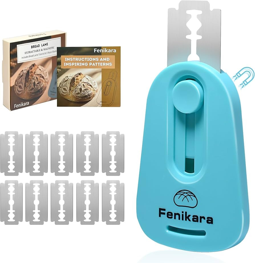 Professional Bread Lame,Upgraded Extractable & Magnetic Bread Lame Dough Scoring Tool,Premium Sou... | Amazon (US)