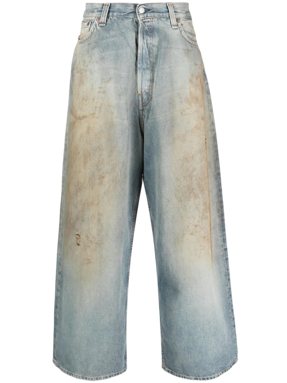 Acne Studios 2023 Super Baggy Fit Jeans | Blue | FARFETCH UK | Farfetch Global