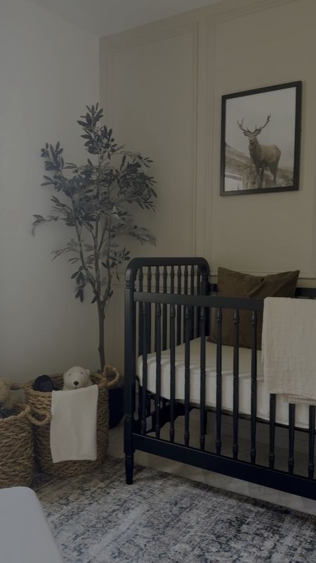 Baby boy nursery inspiration! We love this crib. 

#LTKHome #LTKBaby #LTKVideo