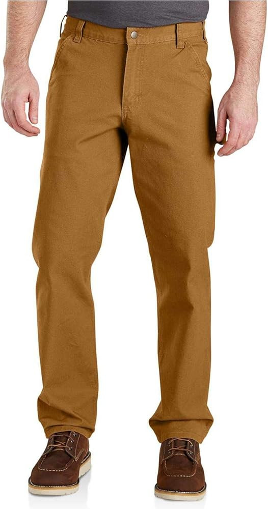 Carhartt Men's 103279 Rugged Flex® Relaxed Fit Duck Utility Work Pant | Amazon (US)