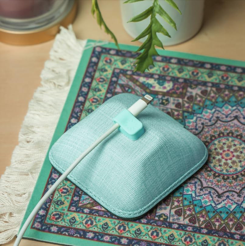 Smartish Cable Wrangler - Magnetic Cable Manager & Cord Organizer for Desk or Nightstand (Silk) - Te | Amazon (US)