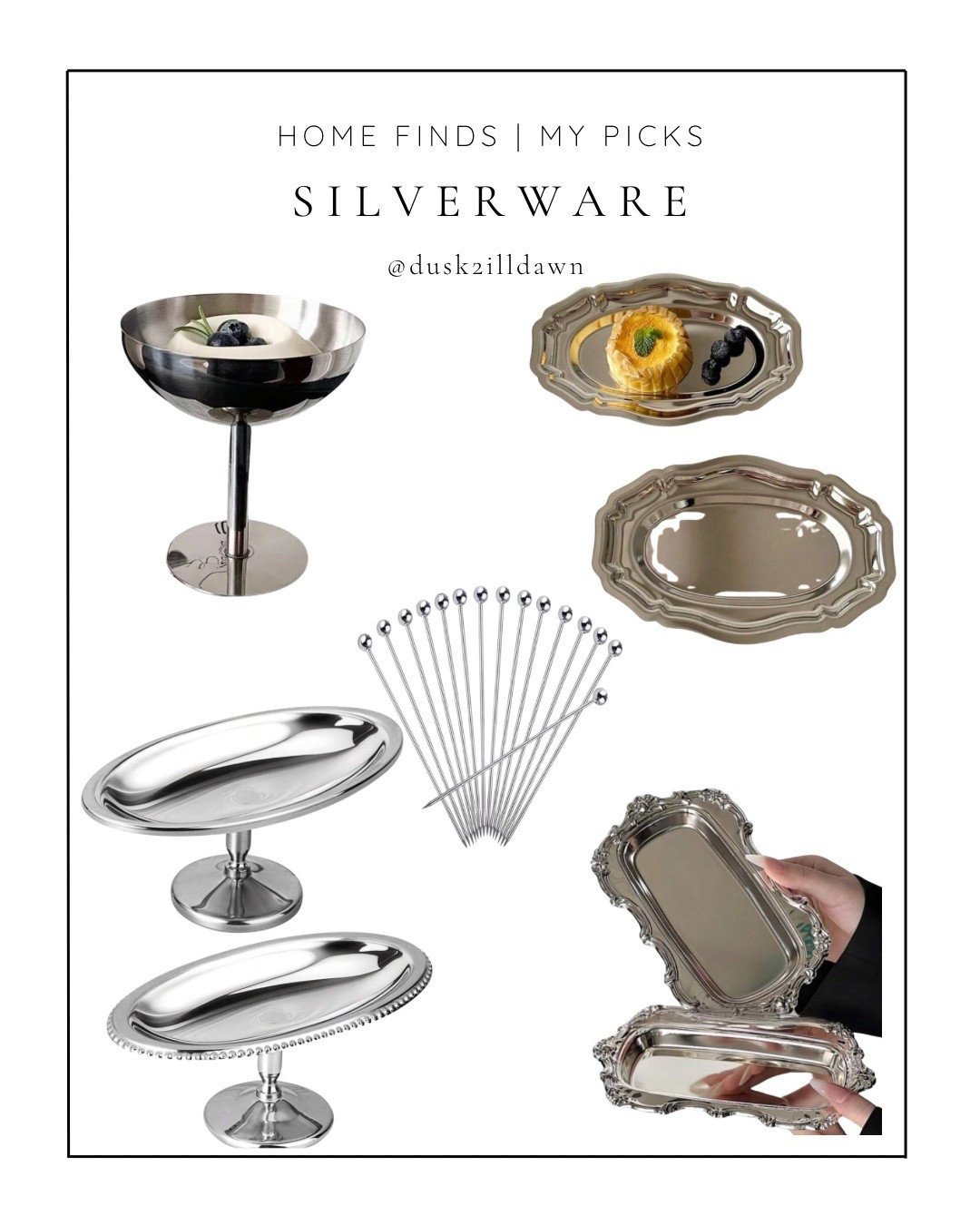 Pretty silverware for affordable prices 



#LTKhome #LTKsale #LTKstyletip