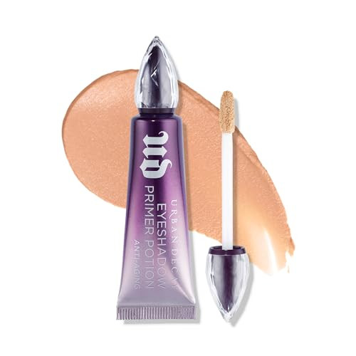 Urban Decay Anti-Aging Eyeshadow Primer Potion - Nude Eye Primer for Crease-Resistant & Long-Lasting Eye Makeup, Improves Look of Fine Lines & Texture, Smooths & Preps Eyelid Base, Vegan - 0.33 fl oz | Amazon (US)