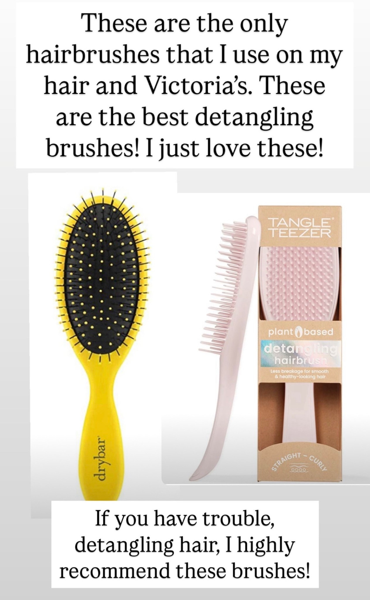These Detangling brushes are the best 

#LTKBeauty