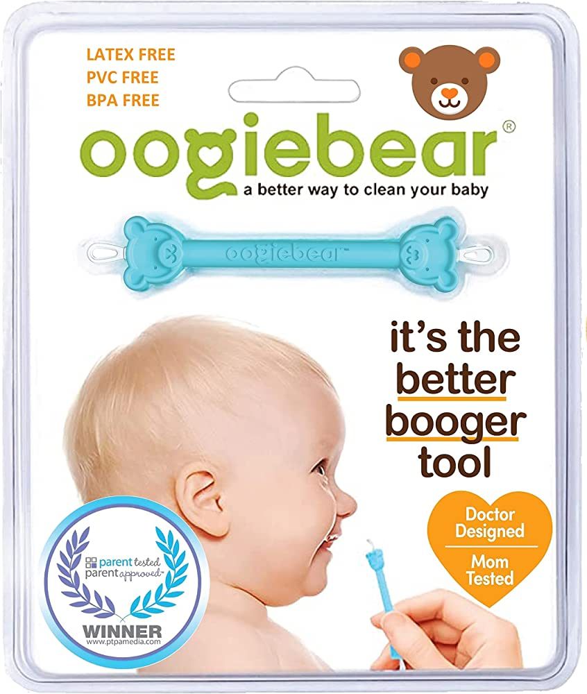 oogiebear - Nose and Ear Gadget. Safe, Easy Nasal Booger and Ear Wax Remover for Newborns, Infant... | Amazon (US)