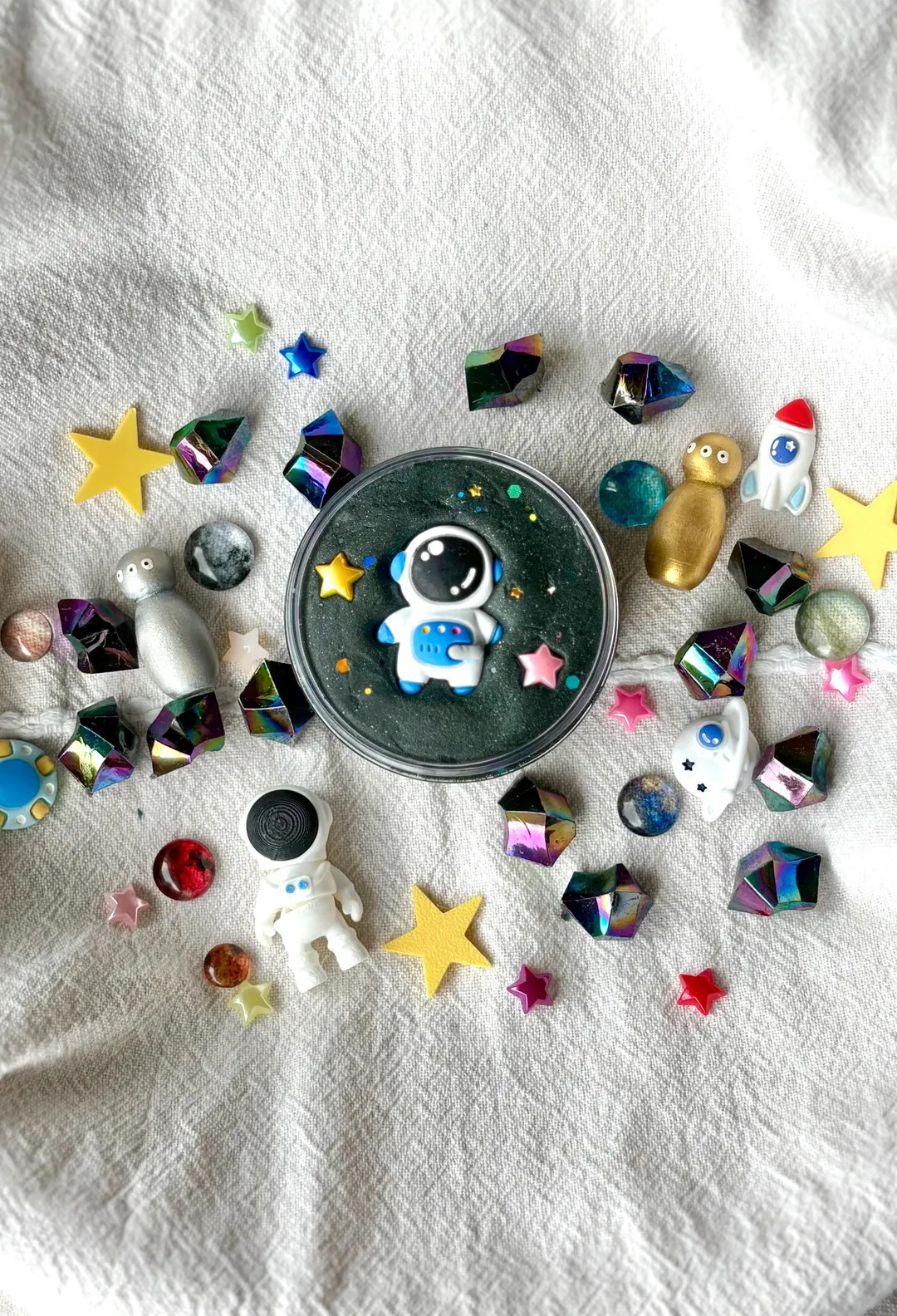 Glittering Galaxy Playdough Kit - Etsy | Etsy (US)