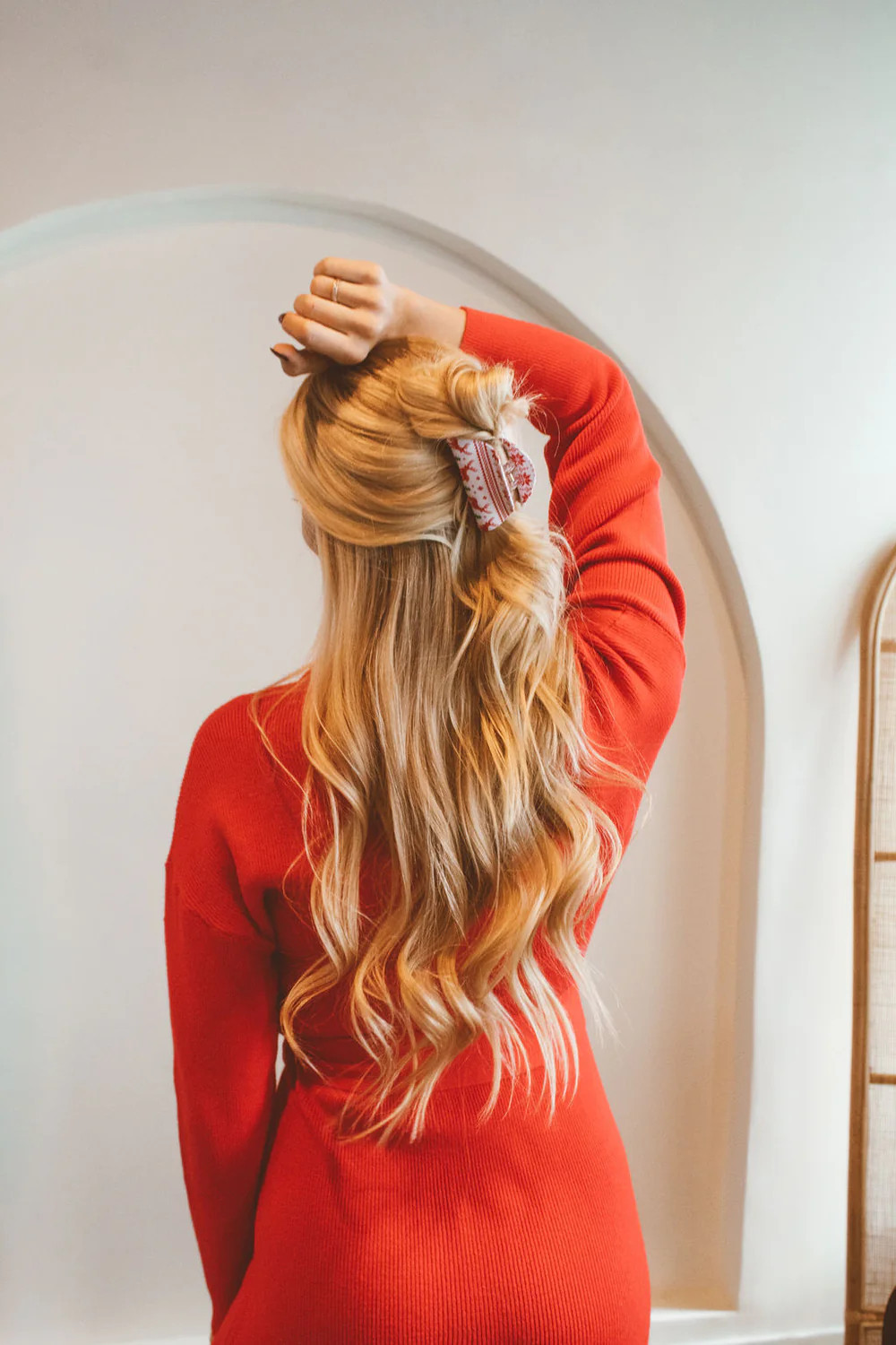 Fair Isle Holiday Claw Clip | Shop Andi