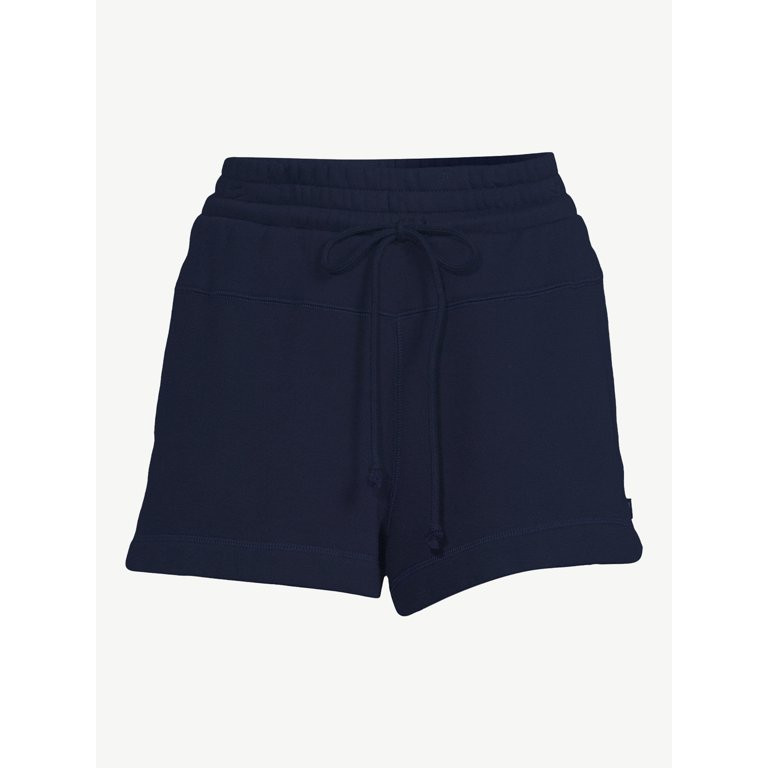 Free Assembly Women's Contrast Stitch Shorts | Walmart (US)