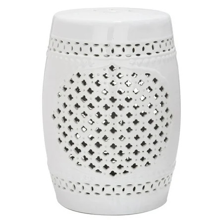 Safavieh Quatrefoil Garden Stool | Walmart (US)