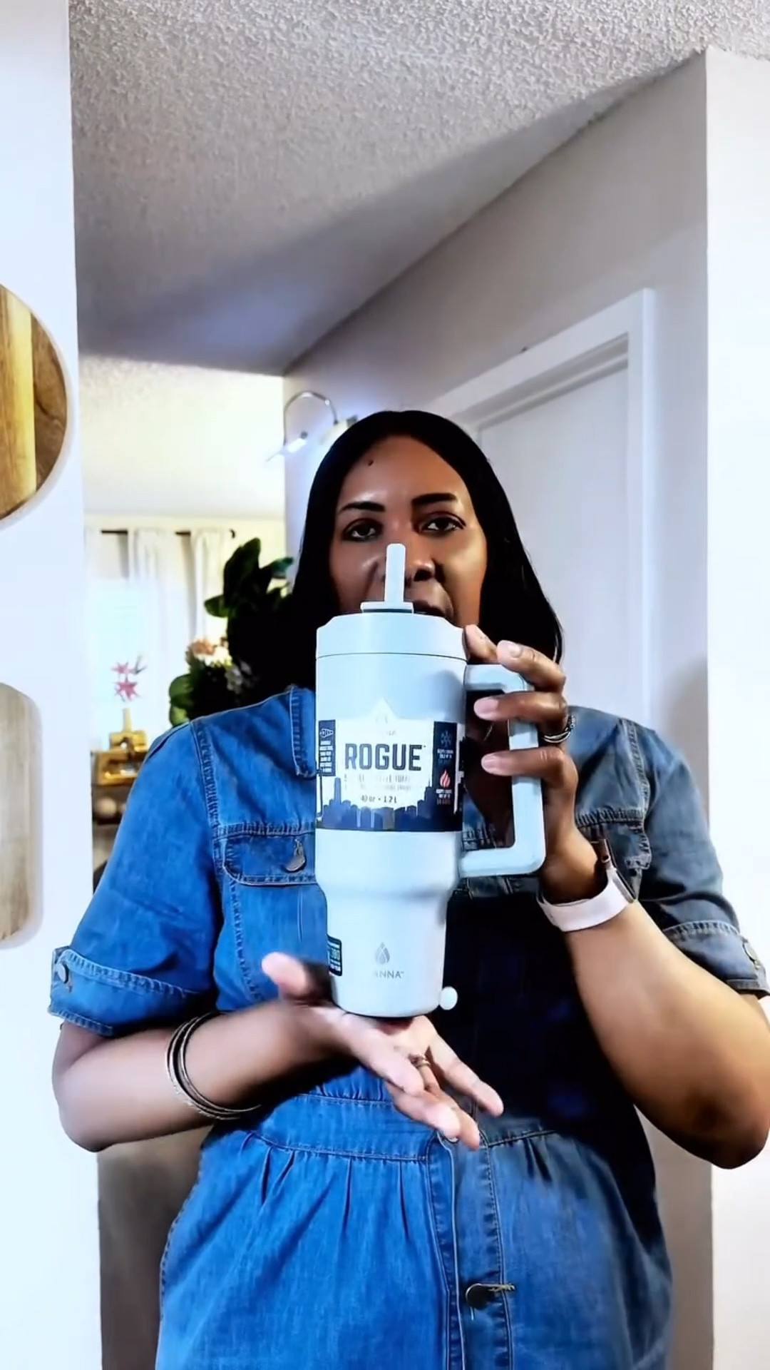 Part 2 of 2. I love this Stainless Steel Double Wall Insulated Tumbler with Smart Seal Dual Sip Lid and the Straw Fit Handle! It holds up to 40 Oz. beverage! And I love the soft meadow powder blue color! 🩵

Like, share and comment TUMBLER and I will send you the link to shop! 

Unboxing, Tumbler, Water Bottle, Aesthetics, Fitlife

#amazonbigspringsale2025 #sale #cornerofmyhome #kitchen #unbox #aesthetic