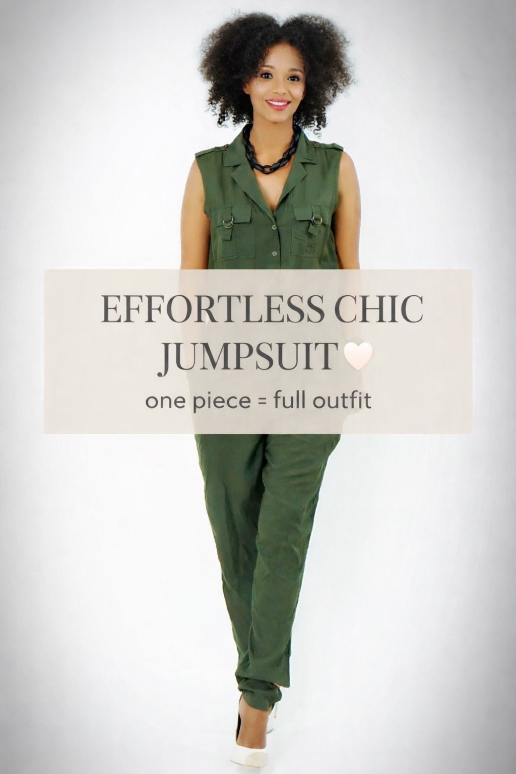 Effortless style in one piece 🤍
This jumpsuit is giving comfortable + put together at the same time. I love how easy it is to throw on and instantly look styled—perfect for busy days, errands, or even a casual brunch.

The fit is flattering, lightweight, and the pockets are a MUST 🙌🏽
Dressed it up with heels, but you can easily pair it with sneakers or sandals for a more relaxed vibe.

Such a go-to piece you’ll keep reaching for 💫

#LTKstyle #LTKunder50 #amazonfinds #everydaystyle #momstyle #effortlessfashion #casualchic #outfitinspo #jumpsuitstyle #springstyle

#LTKMidsize #LTKgrwm #LTKootd