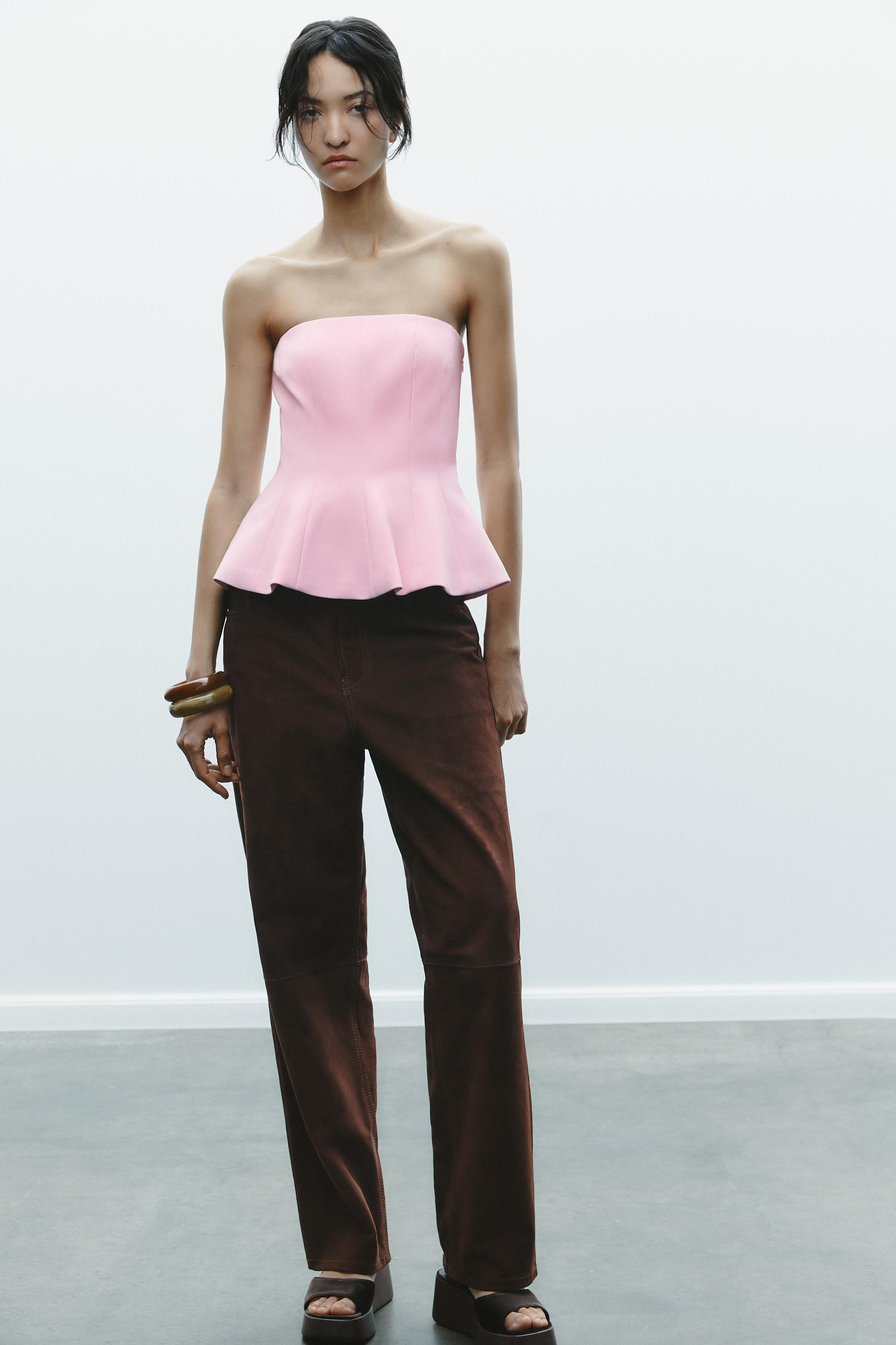 PEPLUM TUBE TOP | Zara US