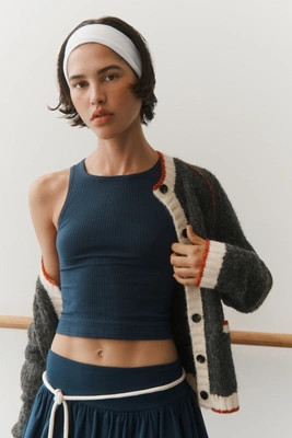 The Reegan Crew-Neck Crop Racerback Seamless Tank Top | Anthropologie (US)