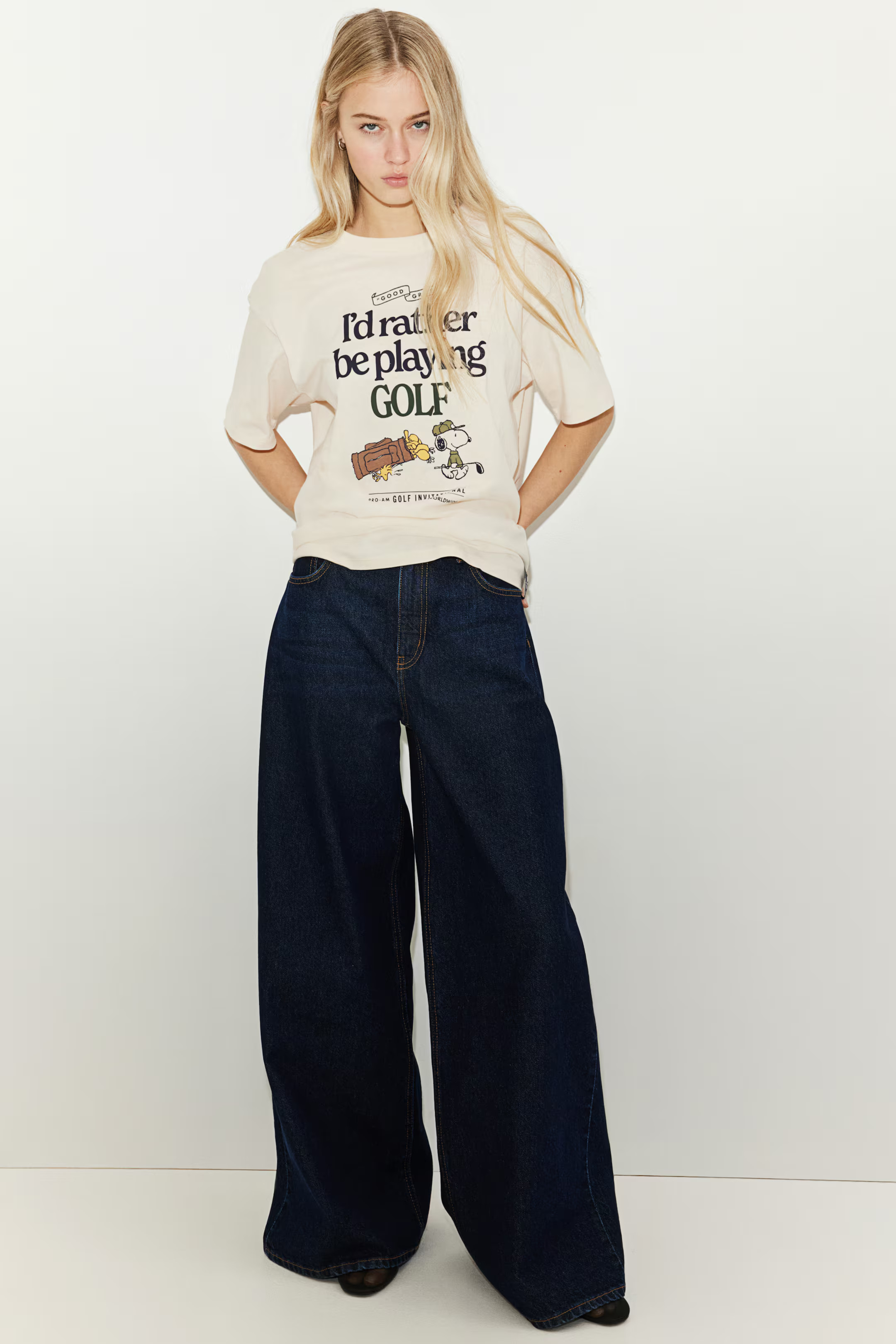 Oversized Printed T-Shirt | H&M (US + CA)