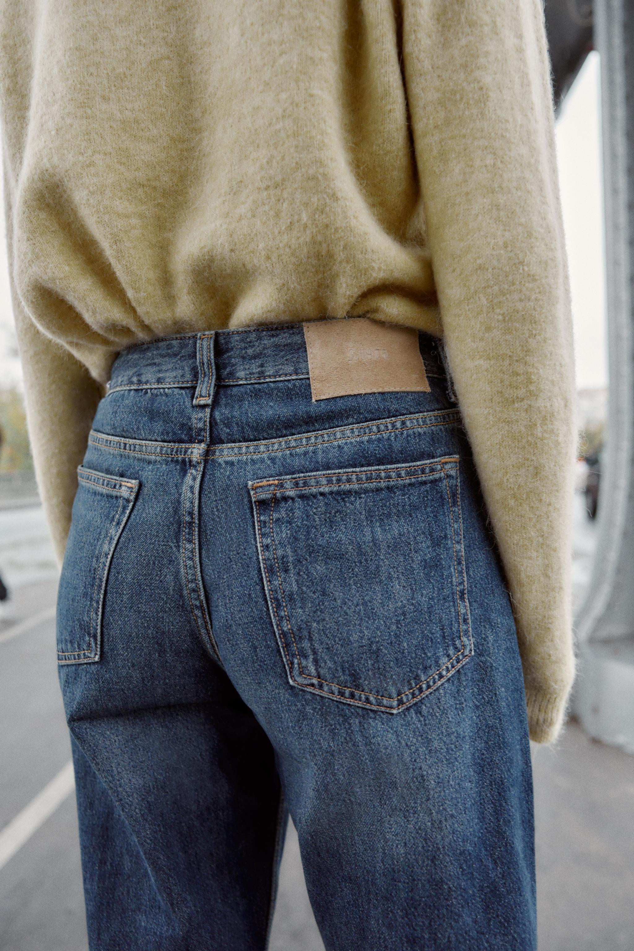 Z1975 WIDE-LEG CROPPED HIGH-WAIST JEANS | Zara UK