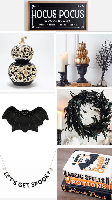 Halloween decor. Halloween home. Pumpkin decor. Fall home decor. Goth decor. Pumpkin topiary. Kirklands. Marshalls. QVC. Spooky decor. Hocus pocus. 

#LTKhome #LTKSeasonal #LTKfamily