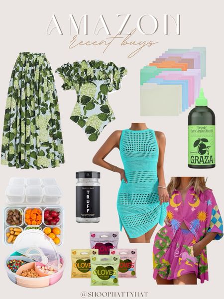 Amazon recent buys - Amazon favorites - spring Amazon finds - summer outfits - spring fashion - kitchen must haves - office organization - food faves 

#LTKSeasonal #LTKhome #LTKstyletip