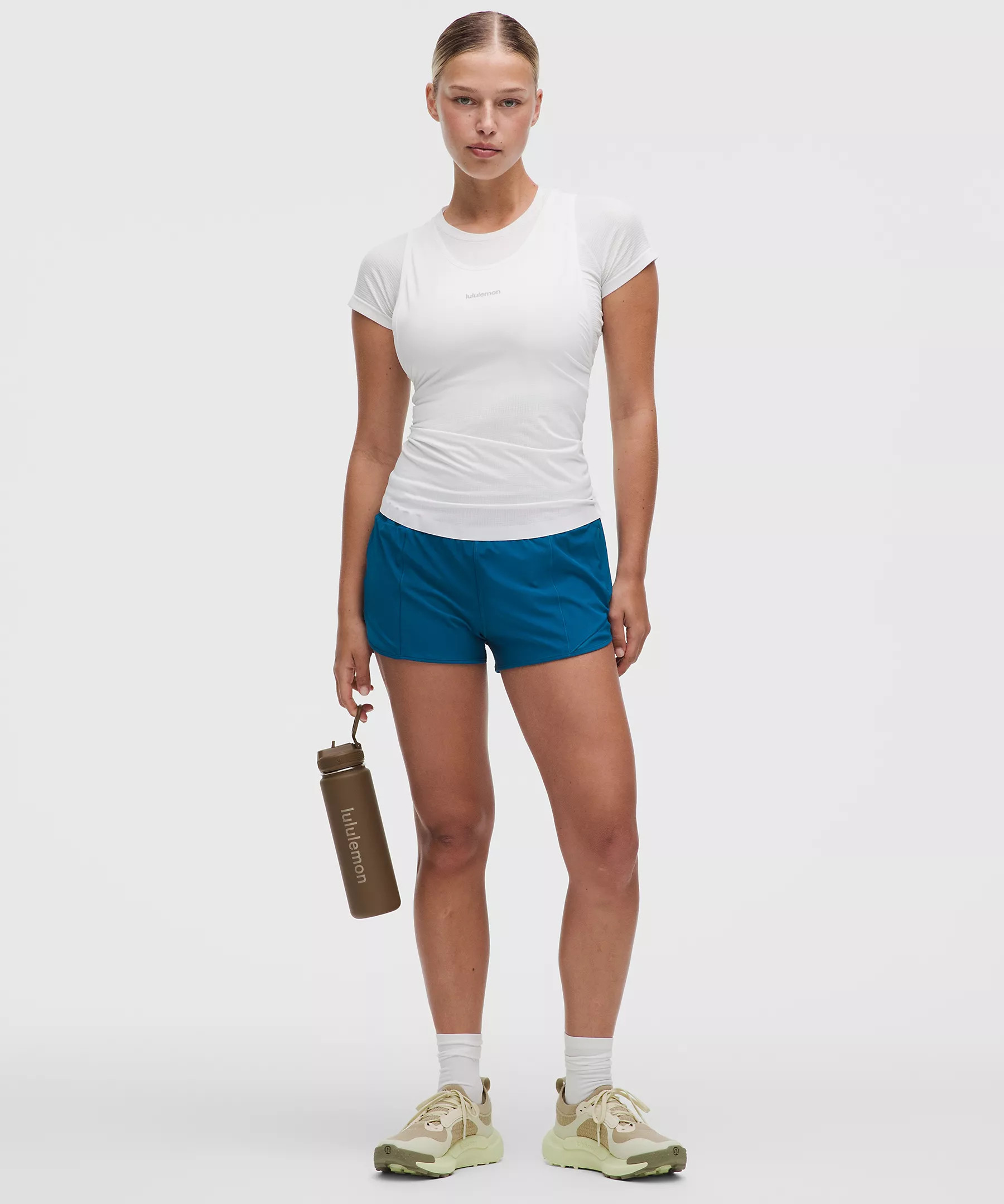 Hotty Hot High-Rise Lined Short 2.5" | Lululemon (US)