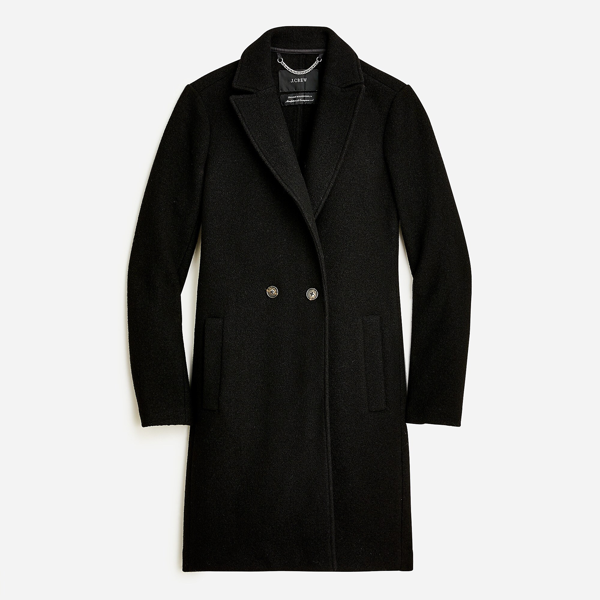 New Daphne topcoat in Italian boiled wool | J. Crew US