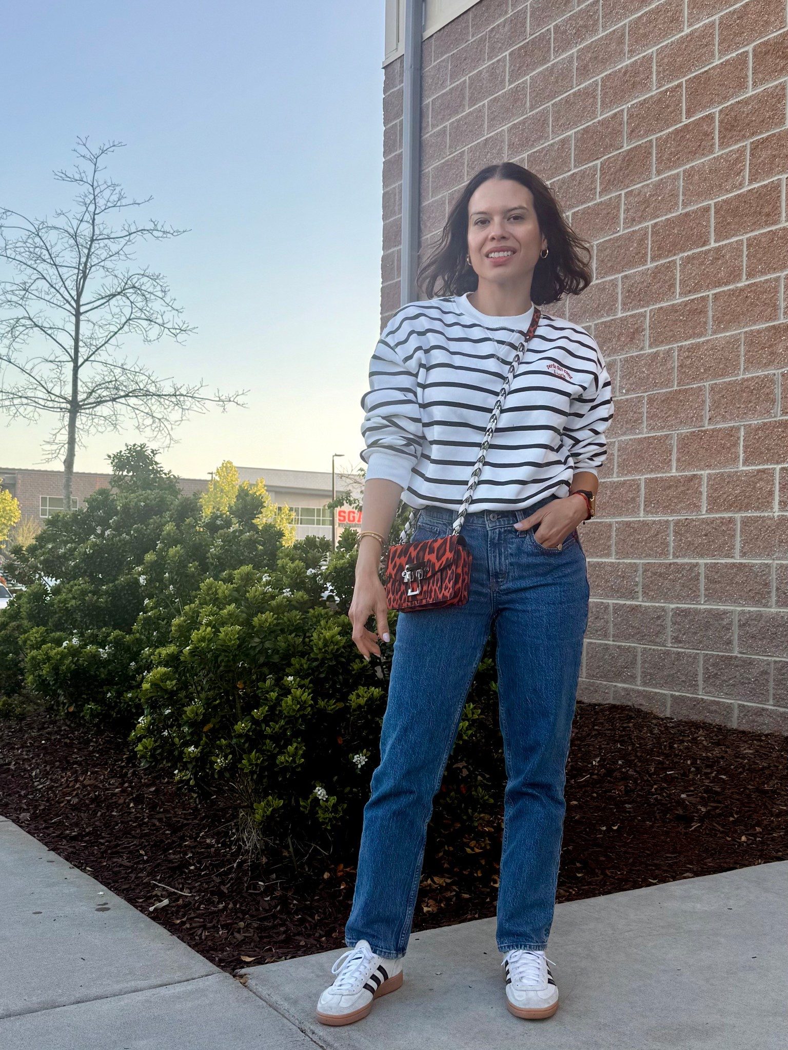 Casual Look - Mixing Stripes & Animal Print 

#LTKStyleTip #LTKPetite #LTKOver40