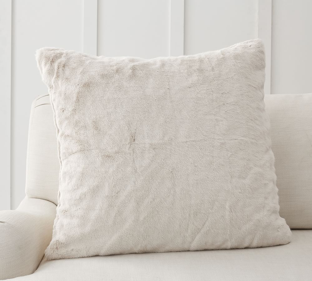 Faux Fur Alpaca Pillow Covers | Pottery Barn (US)