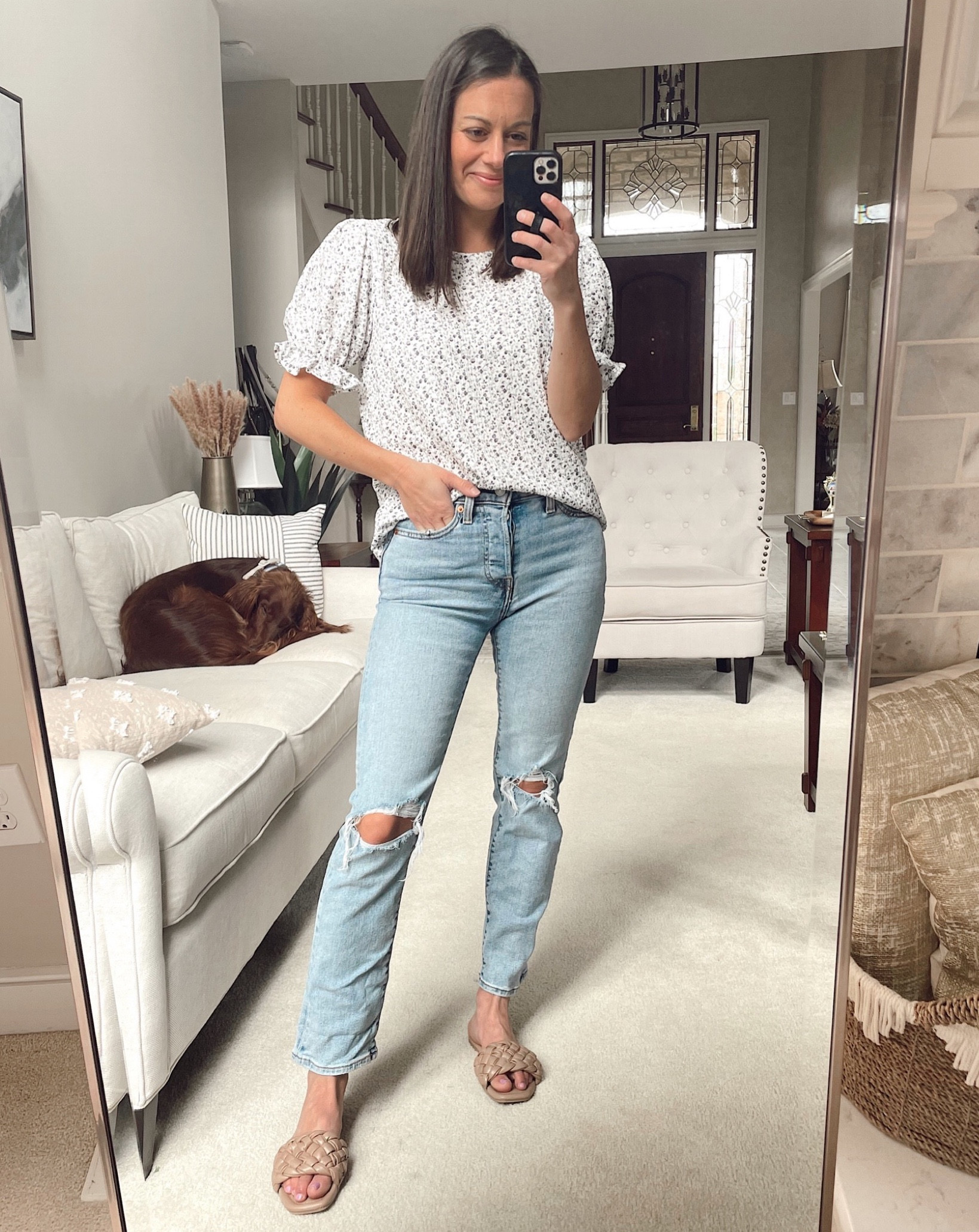 Jeans on major sale fr $35! Run true to size. Amazon floral top runs true t size - I’m wearing a smal.


#LTKstyletip #LTKunder50 #LTKFind