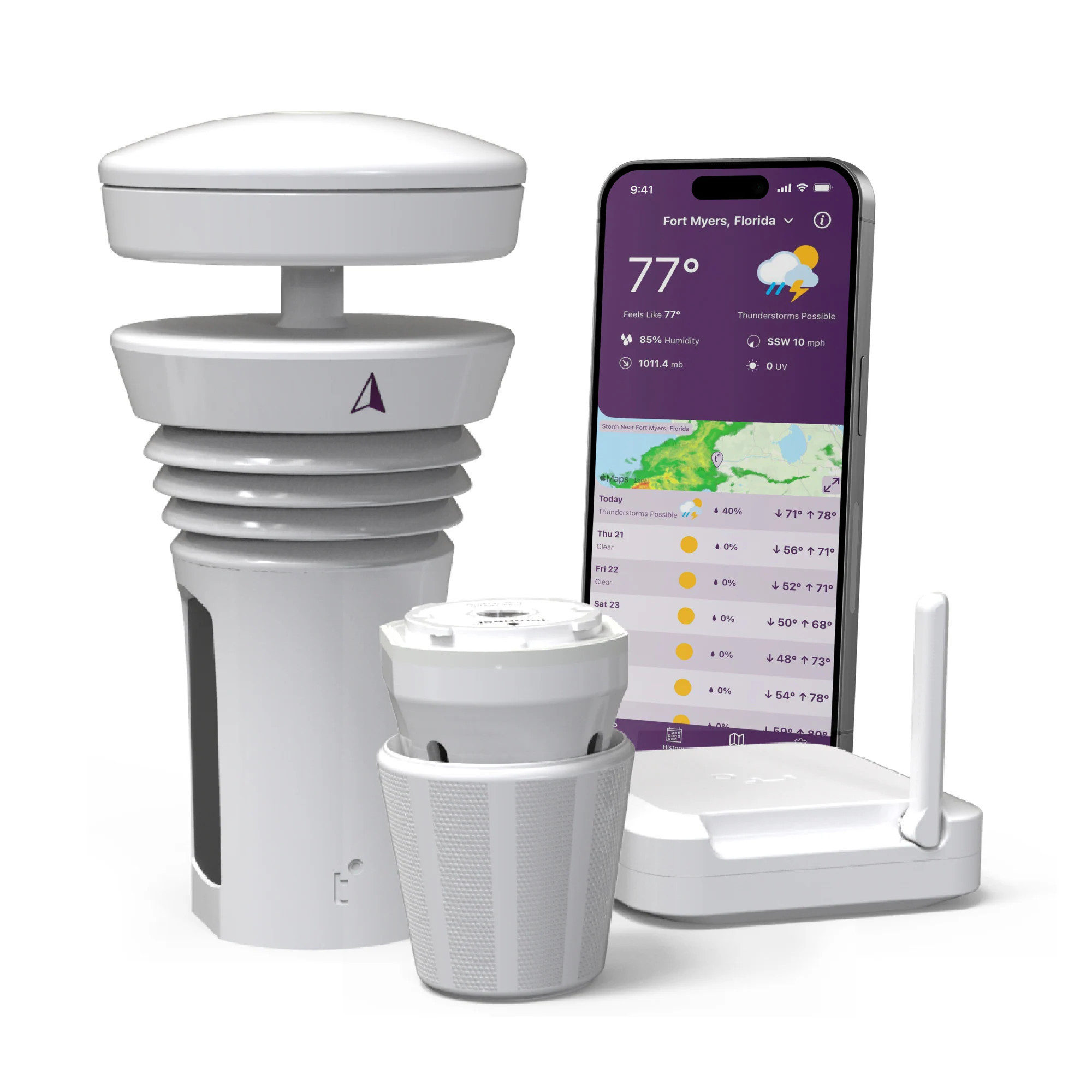 WeatherFlow-Tempest Tempest Weather Station one_size | TH-TWS-03-NA-LOW | Lowe's