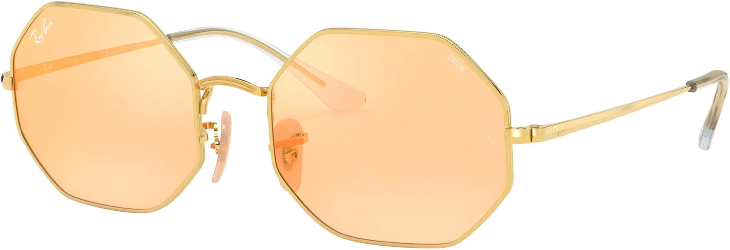 Ray-Ban Rb1972 Octagon Evolve Photochromic Sunglasses | Amazon (US)