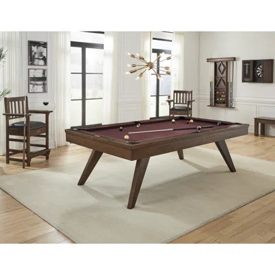 Oslo Pool Table-Mid-Century Modern Design- Includes Professional Install ($1,000+ Value) | Wayfair North America