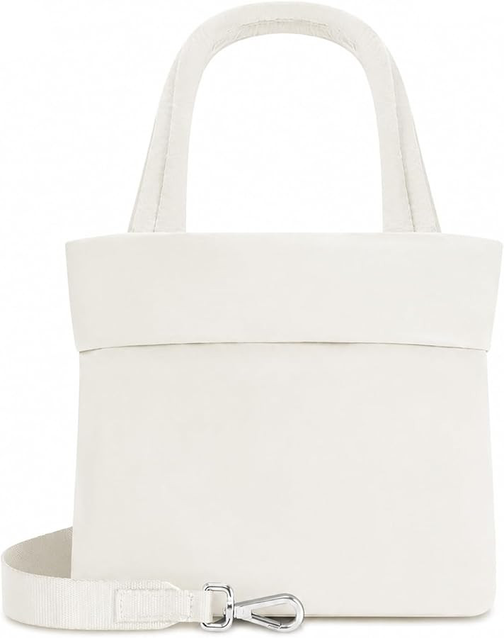 Women's Nylon Tote Bag,Large Capacity Crossbody Purse,Water Resistant Casual Daily Bag | Amazon (US)