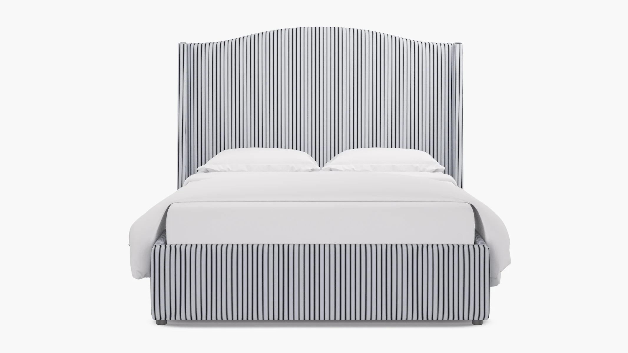 Curved Wingback Bed | The Inside