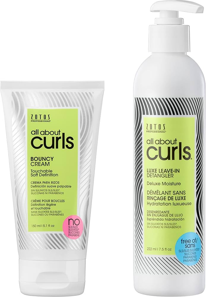 ALL ABOUT CURLS Bouncy Cream | Touchable Soft Definition | Define, Moisturize, De-Frizz | All Cur... | Amazon (US)