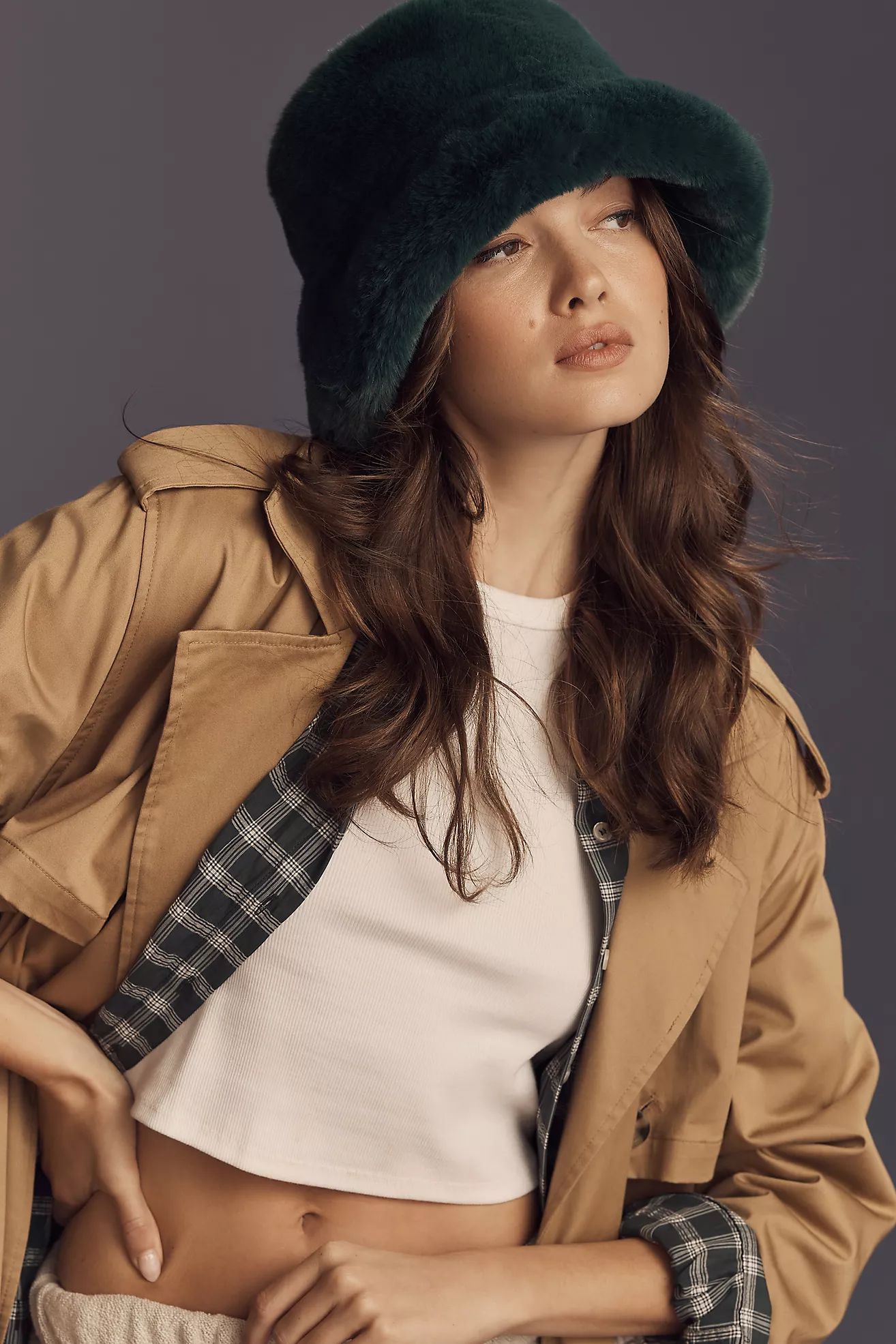 By Anthropologie Fuzzy Bucket Hat | Anthropologie (US)