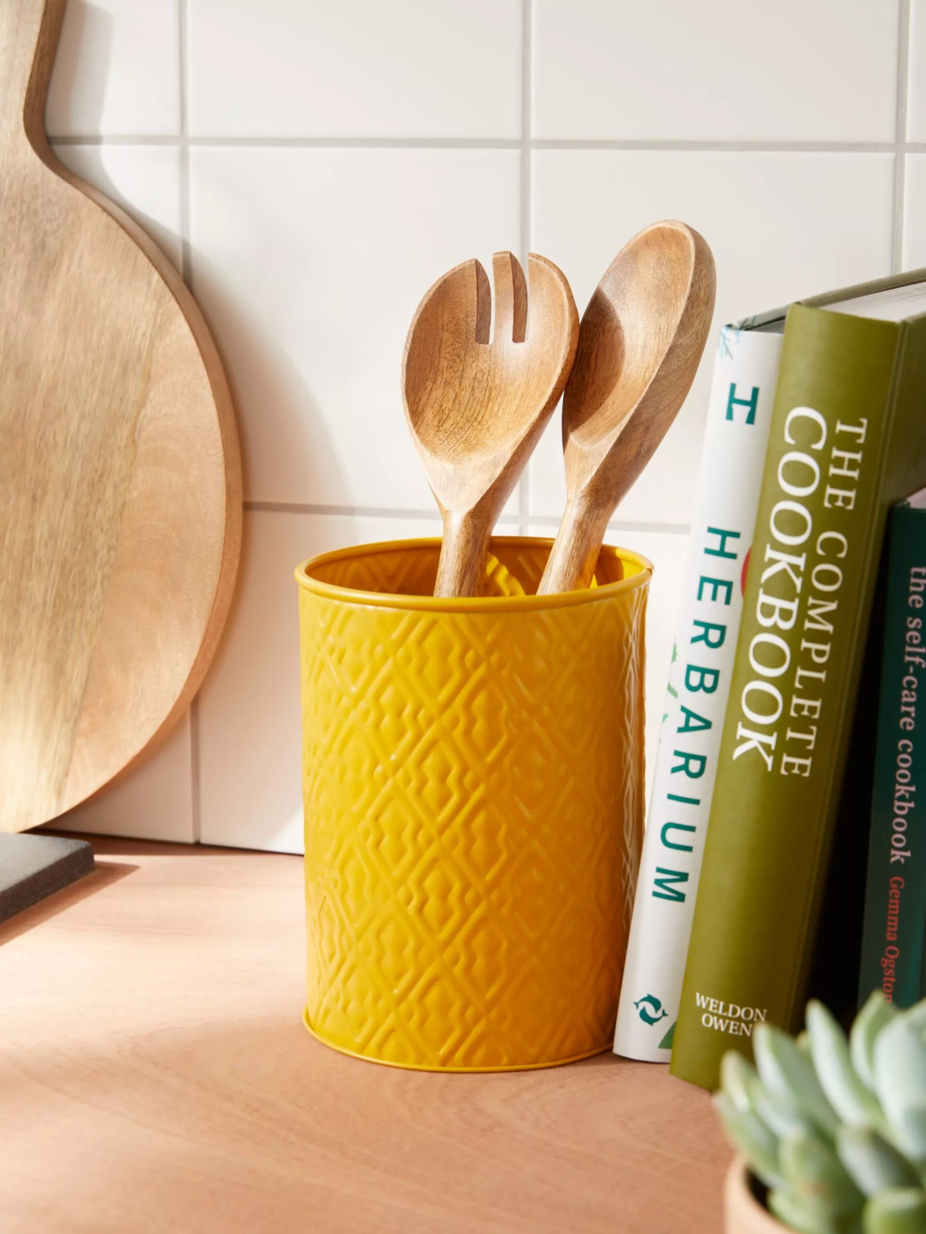 John Lewis Salad Servers, FSC-Certified (Mango Wood), Natural | John Lewis (UK)