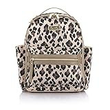 Itzy Ritzy Mini Diaper Bag Backpack – Chic Mini Diaper Bag Backpack Made of Printed Polyester with V | Amazon (US)