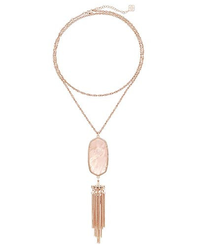Rayne Necklace in Peach Illusion | Kendra Scott