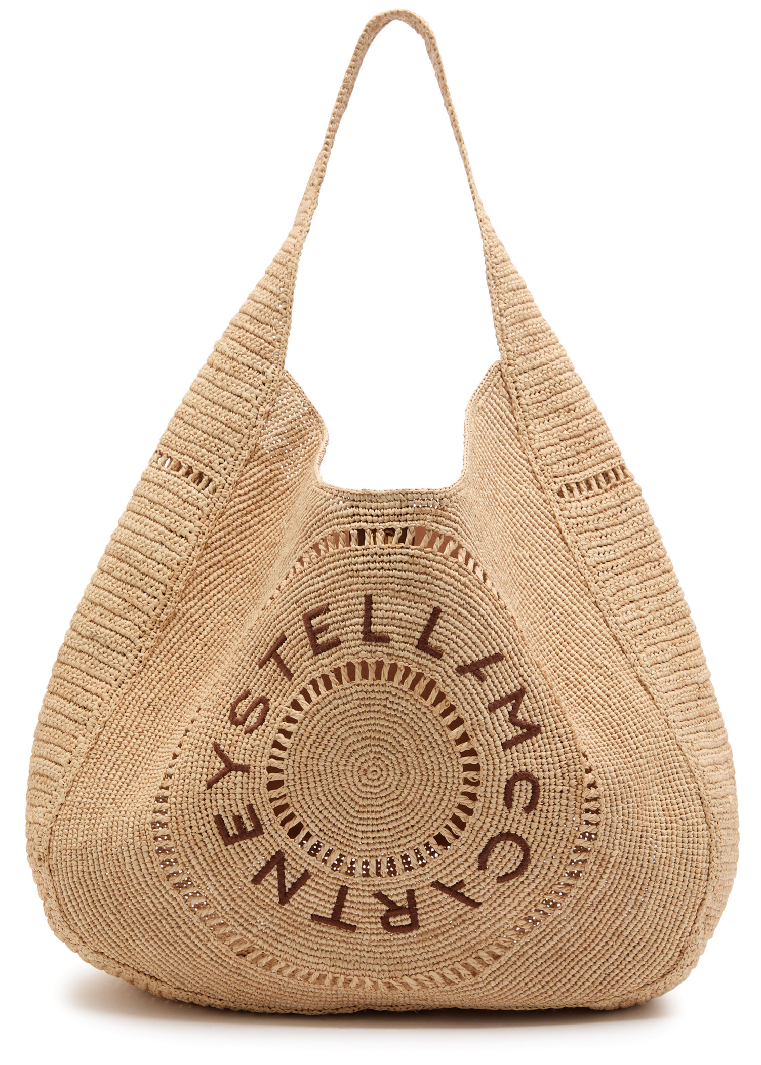 Logo raffia shoulder bag | Harvey Nichols