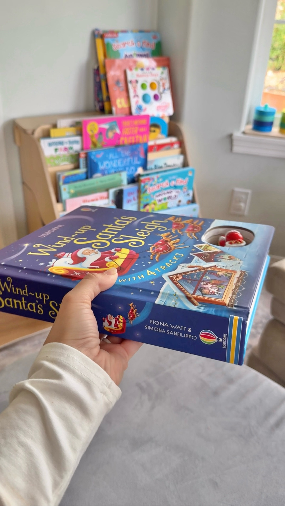 This is the coolest interactive Christmas book with a wind up Santa!Santa

#LTKHoliday #LTKKids #LTKBaby