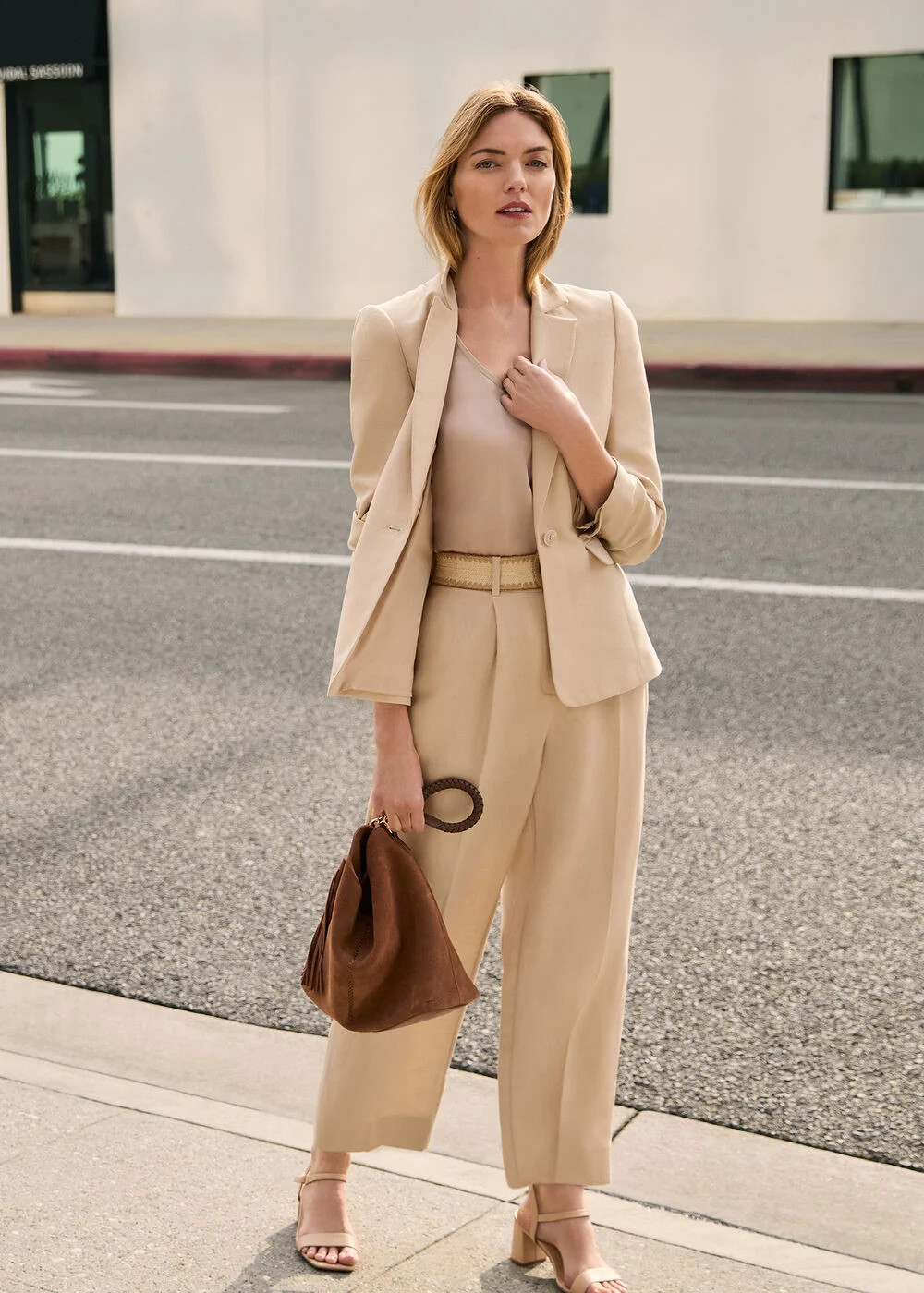 Elena Linen Straight Leg Trouser | Phase Eight UK | | Phase Eight