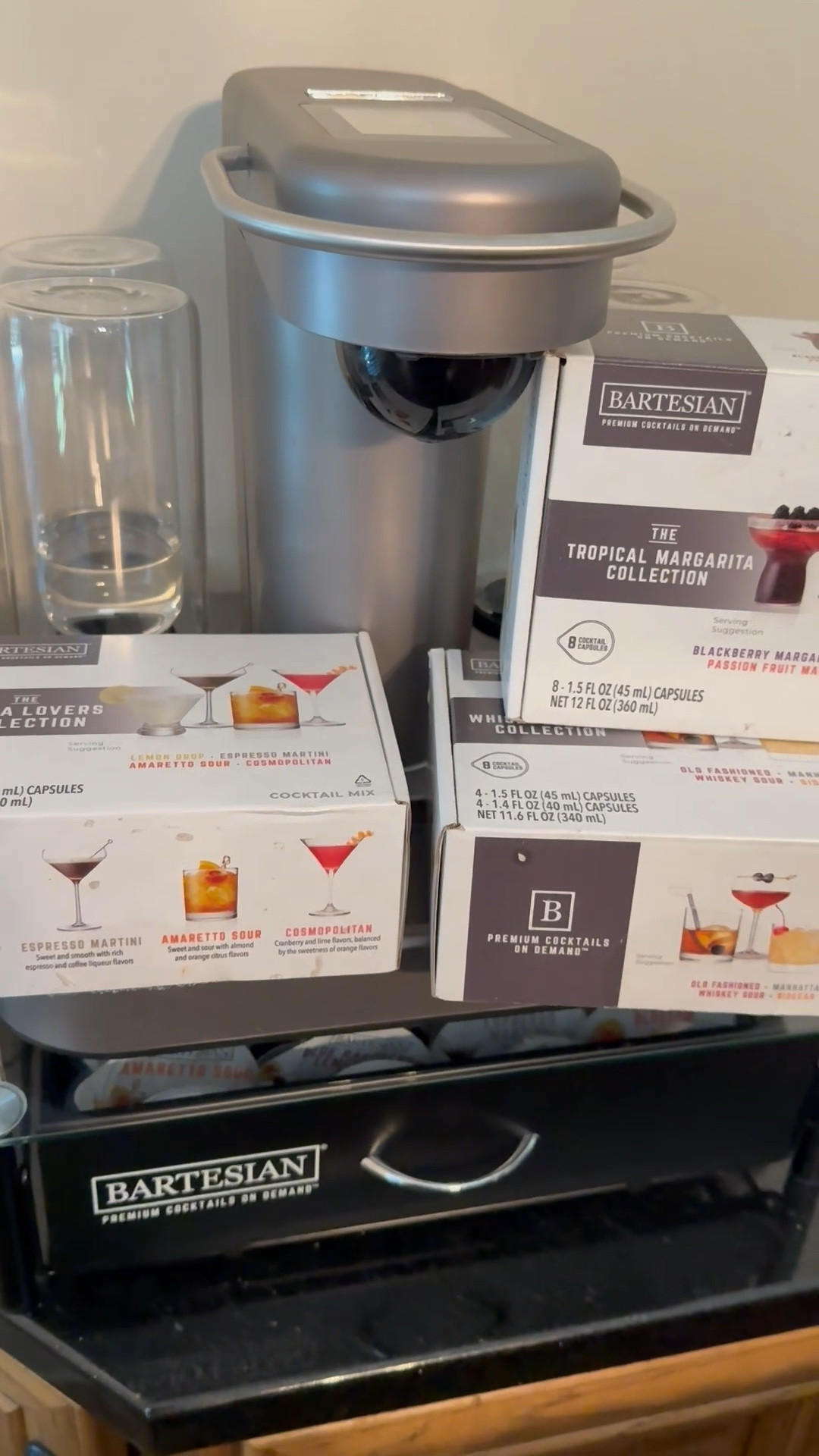 I love our Bartesian cocktail maker! They make up to 60 different cocktails! I meant to say you can even make a mocktails not cocktail in the video!

It’s the perfect gift for the hardest to buy for person🍹🍸🍷🥃

#LTKOver40 #LTKHome #LTKParties