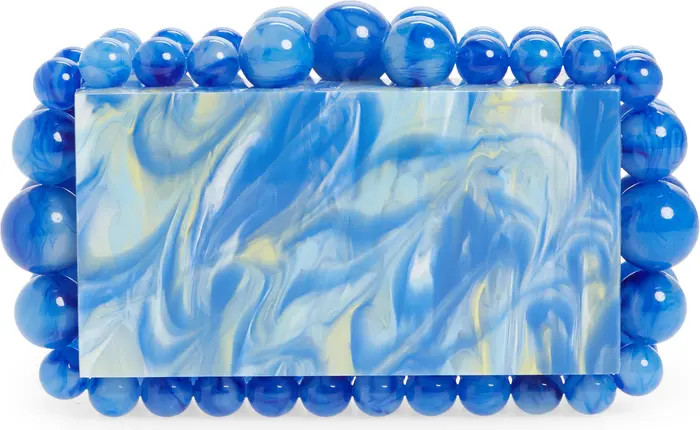 Eos Beaded Acrylic Box Clutch | Nordstrom