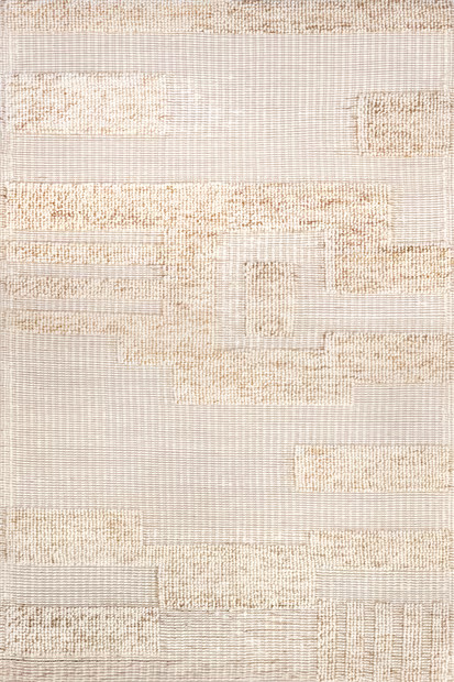 Ivory Venice Modern High-Low 8' x 10' Area Rug | Rugs USA