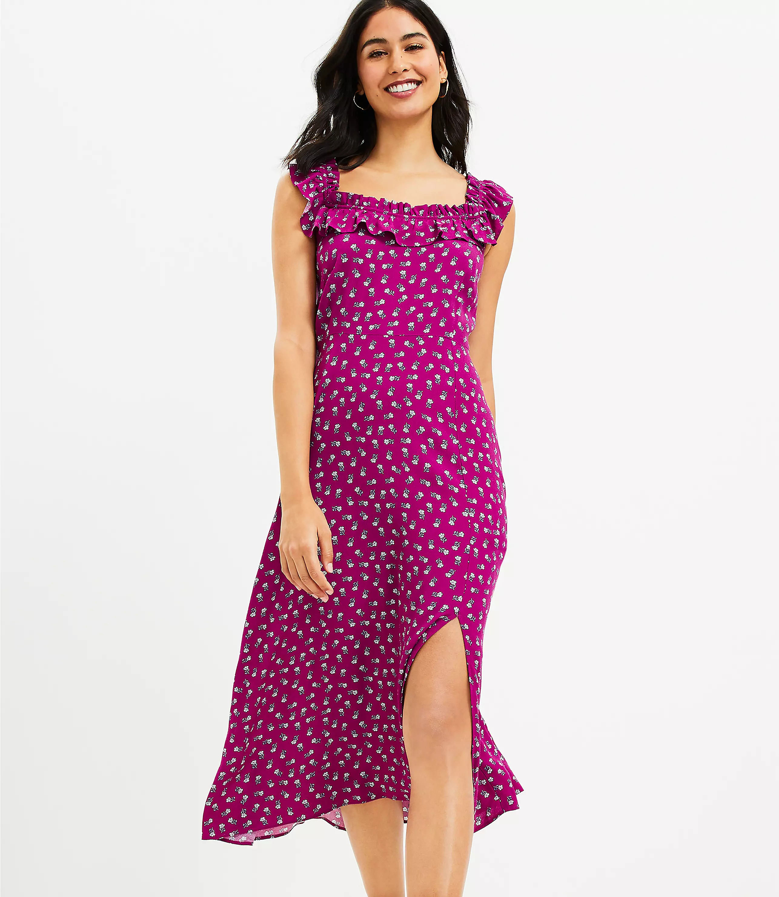 : Dark Fuchsia Bloom | LOFT