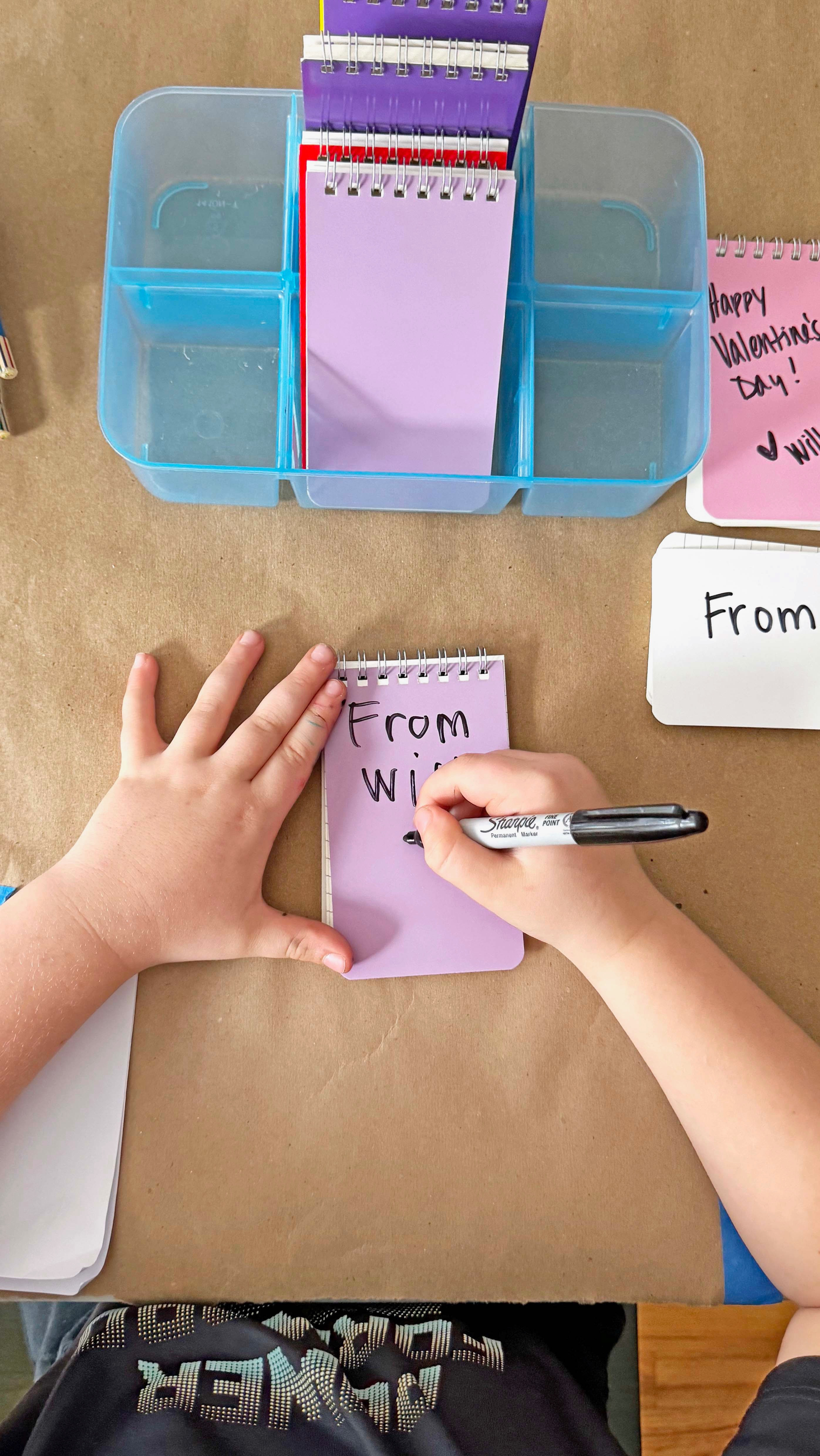 Here is a non candy idea that is simple for Valentine’s Day! Kids love these little notebooks and paired with a rainbow pencil it is a total hit. Your child can write on the notebook itself who it is from. An easy win for class Valentine’s!

#LTKKids #LTKSeasonal #LTKGiftGuide