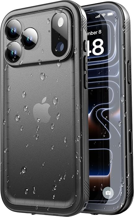 SPORTLINK for iPhone 17 Pro Case - IP68 Waterproof Military Protective Full Body Heavy Duty Shock... | Amazon (US)