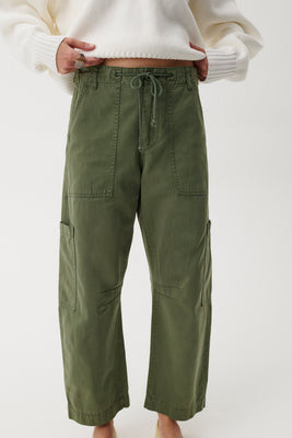 Sabrina Curved Utility Pants - Meadow | Pistola Denim